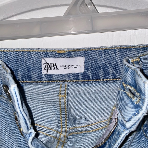 Zara relaxed / wide leg full length jeans - Picture 3 of 4